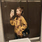 Pullover Net Red Sweater  Loose-fitting Sweater Top Winter Turtleneck Women's Leopard