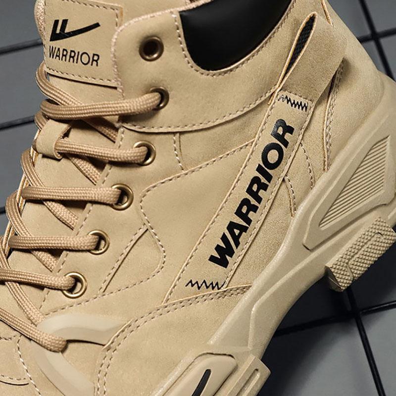 Men's Shoes Martin Boots Men's Autumn Men's High-top Tooling Boots Labor Insurance Shoes Men's Work Shoes