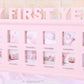 Creative DIY 0-12 Month Baby "MY FIRST YEAR" Pictures Display Plastic Photo Frame Souvenirs Commemorate Kids Growing Memory Gift