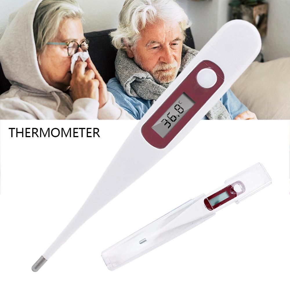 LCD Digital Thermometer Body Fever Electronic Digital Temperature Measuring Tools for Children Adult