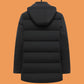 Winter Men's Down Jacket Thickened Warm Business Jacket Casual Jacket This Is The Best Gift for The Elders