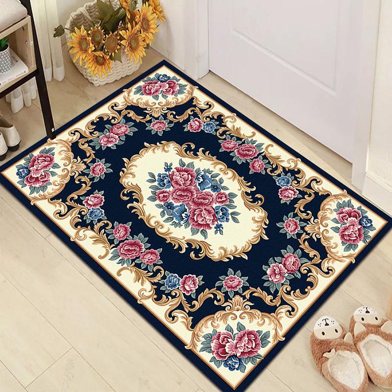 Household Living Room Carpet Bedroom Bedside Carpet Washable Carpet European Carpet