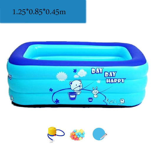 Infant and Children Inflatable Swimming Pool Household Oversized Adult Baby Bathing Pool Thickening Children Outdoor Ocean Ball Pool