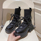 Women's Martin Boots Increased Tide Brand British Style Short Boots All-match Trendy Platform Boots