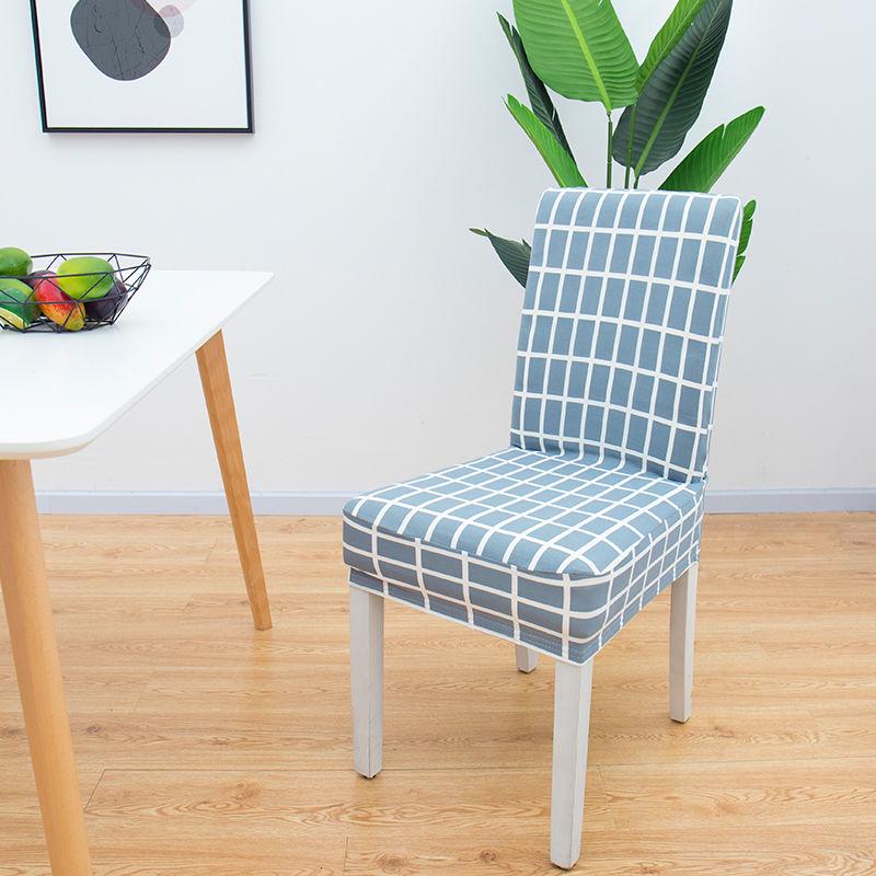 Chair Cover Elastic Printing Dining Stretch Elastic Slipcovers Chair Cover For Kitchen Wedding Hotel