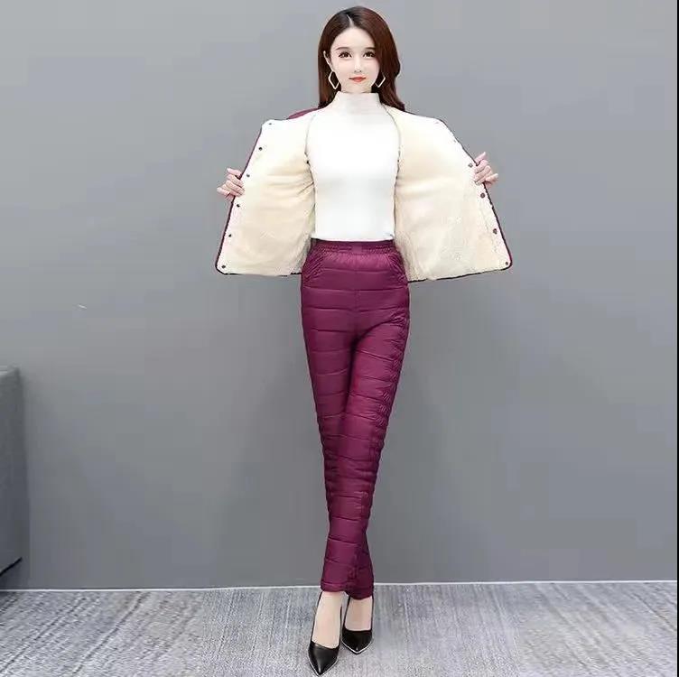 Lightweight Down Padded Jacket for Middle-aged and Elderly Women