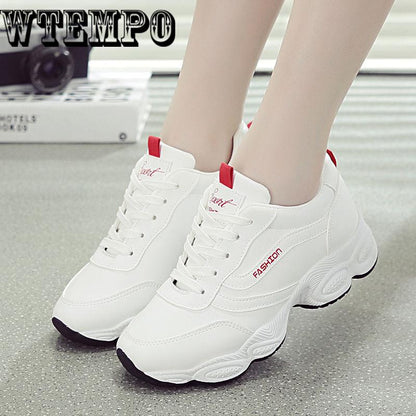 Women Sneakers Breathable Shoes Woman Mesh Casual Shoes Lace-Up Ladies Shoes Fashion Female Sneakers