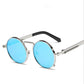 WTEMPO High Quality Metal Frame Round Sun Glasses For Men Women Fashion UV400 Clear Lens Mens Sungla