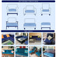 1/2/3/4 Seats Stretch Sofa Cushion Cover for Pet Kids Waterproof Furniture Protector  Spandex Washable Removable Slipcover