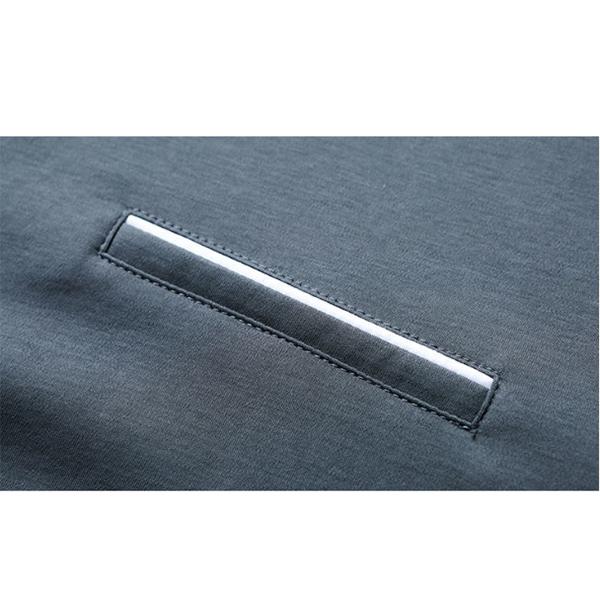 Spring Men's Cotton Zipper Polo Shirt Lapel Long Sleeve T-Shirt Men's Long Sleeves Solid Color Business Casual Top High Quality Shitt