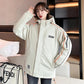 Autumn and Winter Cotton-padded Female Students Casual Loose Tooling Top Outer Wear Thickened Windproof Cotton-padded Jacket Couple Clothes
