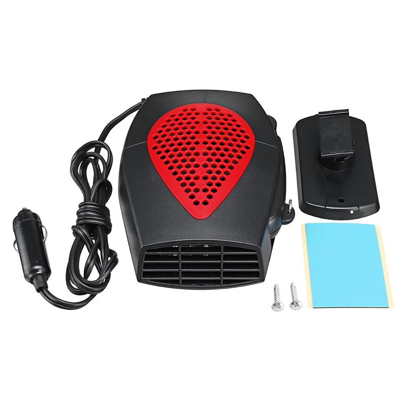 12V/24V Car Electric Heater Clothes Dryer Portable Air Purifier Windshield Defroster Heater for Car Truck RV SUV
