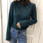 Winter Starry Bottom Shirt Thin Wild Long-sleeve Solid Color Knitted Thin Sweater Outwear