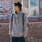 Autumn and Winter Men's Loose Sweater Hood Plus Velvet Thick Coat Trend Retro Hooded