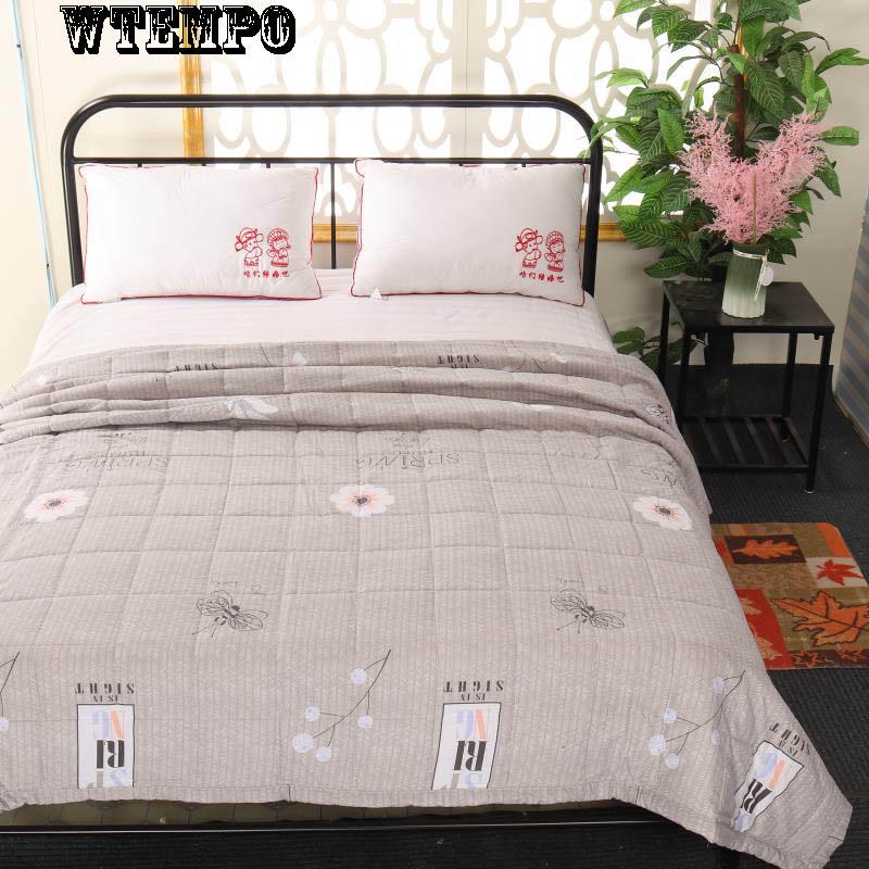 WTEMPO Summer Thin Was Quilted By Summer Cool Quilt Air Conditioner Was Printed By Core In Summer