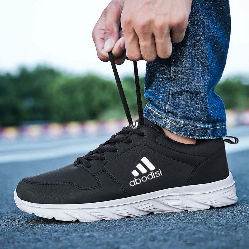 38-44 Men Air Cushion Sneakers Non-slip Leather Basketball Shoes Breathable Casual Running Shoes