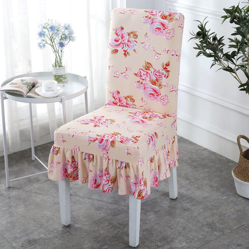 2/4/6Pcs  Elastic Stretchable Dining Chair Cover Printed Chair Covers for Dining Room Kitchen Living Room