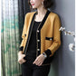 Spring and Autumn Tide Sweater February and August Jacket Women Loose Knit Cardigan Short