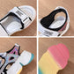 Sports Sandals Women's Thick Sole Muffin Sports Casual Beach Shoes Wedge Heels Colorful Handsome Ladies Sandals