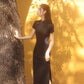 Elegant Dress Retro Chinese Style Cheongsam Summer Short-sleeved Chinese Style Retro Improved Long Daily Dress Slim Sexy
