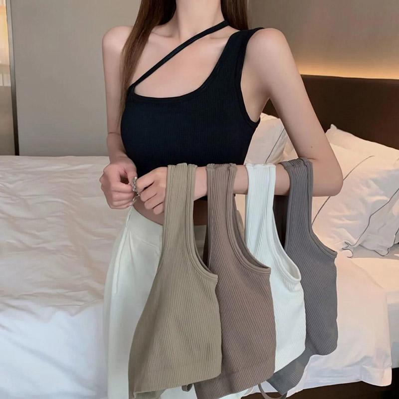Sexy Pure Style Gathered Anti-sagging Can Be Worn Out Small Suspender Top Wrap Chest Tube Top Women's Underwear Bra