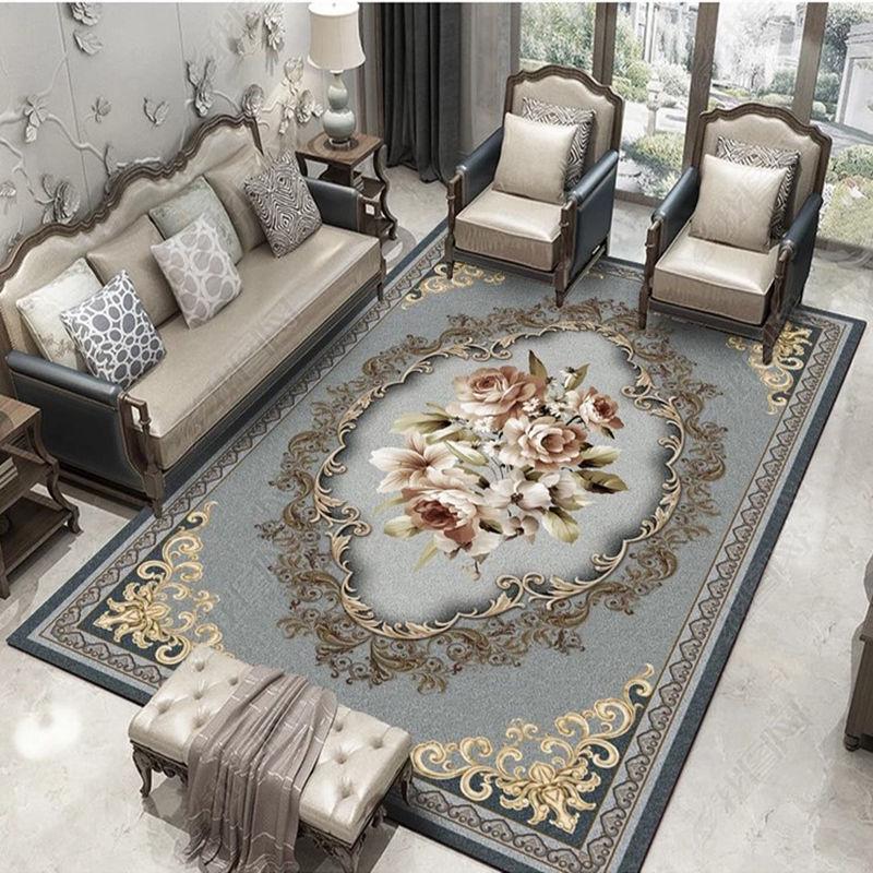 Carpet European American Chinese Style Living Room Sofa Tea Table Bed Big Bedroom Carpet