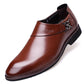 Pair of Shoes Men's Leather Business Casual Pointed Toe Shoes Wedding Shoes