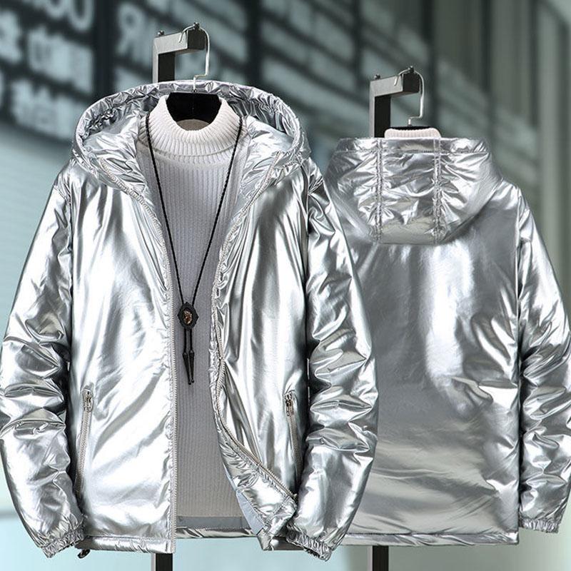 Thick Cotton-padded Jacket Men's Winter Jacket Plus Fat Plus Size Short Padded Jacket Men's Jacket Loose and Thin Cotton-padded Jacket Men