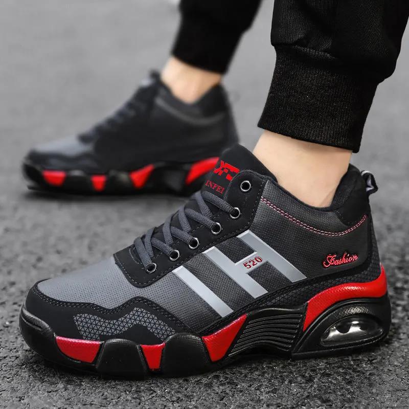Men's Autumn and Winter Casual Shoes Comfortable Soft Sole Breathable Sneakers Running Shoes