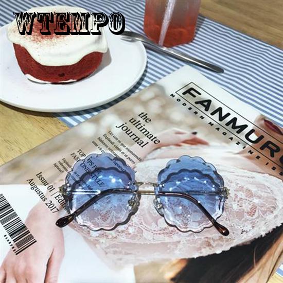 WTEMPO Women Retro Vintage Shades Fashion Oversized Designer Sunglasses