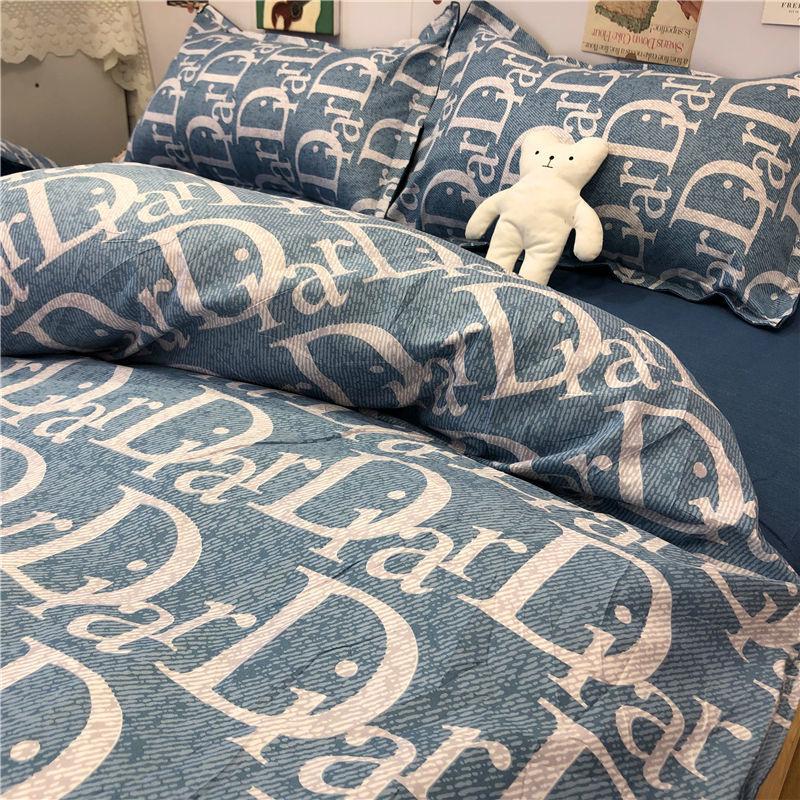 Korean Ins Xiaoxianghua Four-piece Bedding Student Dormitory Bed Sheet Set Household Daily Necessities