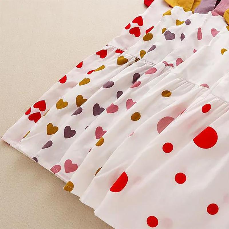 Children's Skirt Girls Summer Vest Skirt Cotton Children's Sling Dress Birthday Party Costume