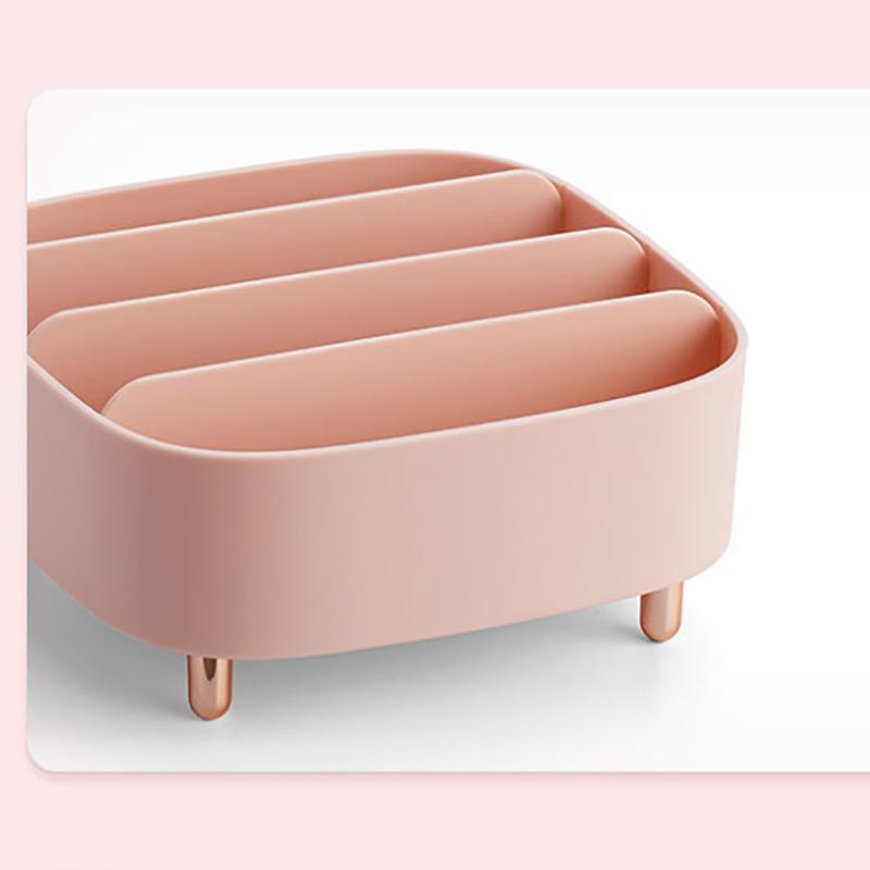 Desktop Cosmetic Storage Box Net Red Lip Glaze Box Multi-cell Eye Shadow Storage Rack Makeup Lipstick Finishing Box