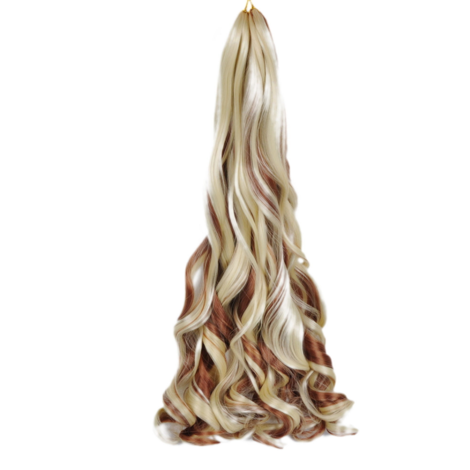 Loose Wave Spiral Curl Braid Synthetic Hair Crochet Braiding