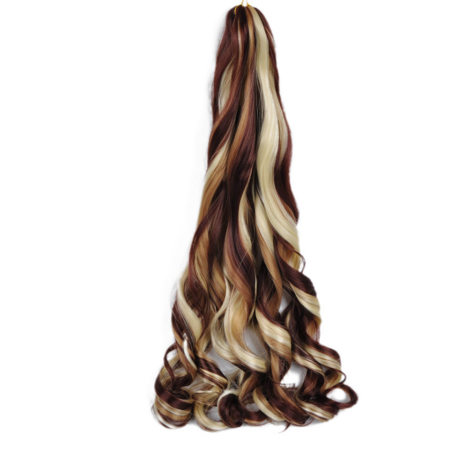 Loose Wave Spiral Curl Braid Synthetic Hair Crochet Braiding