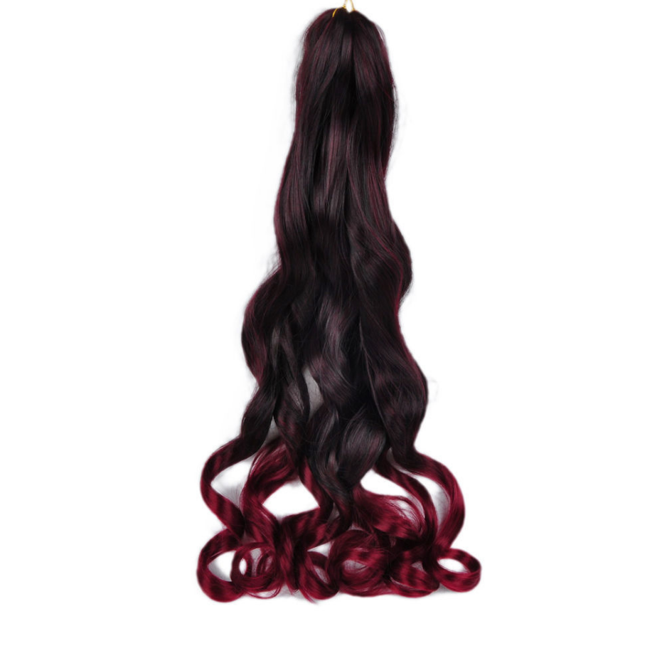 Loose Wave Spiral Curl Braid Synthetic Hair Crochet Braiding