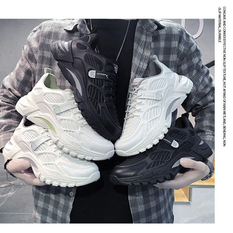 Spring and Summer Men's Shoes Low-top Shoes Breathable Sports Shoes Korean Version of The Wild Student White Shoes for Men