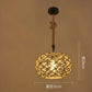 Hemp Rope Chandelier American Pastoral Retro Restaurant Clothing Store Decorative Chandeliers