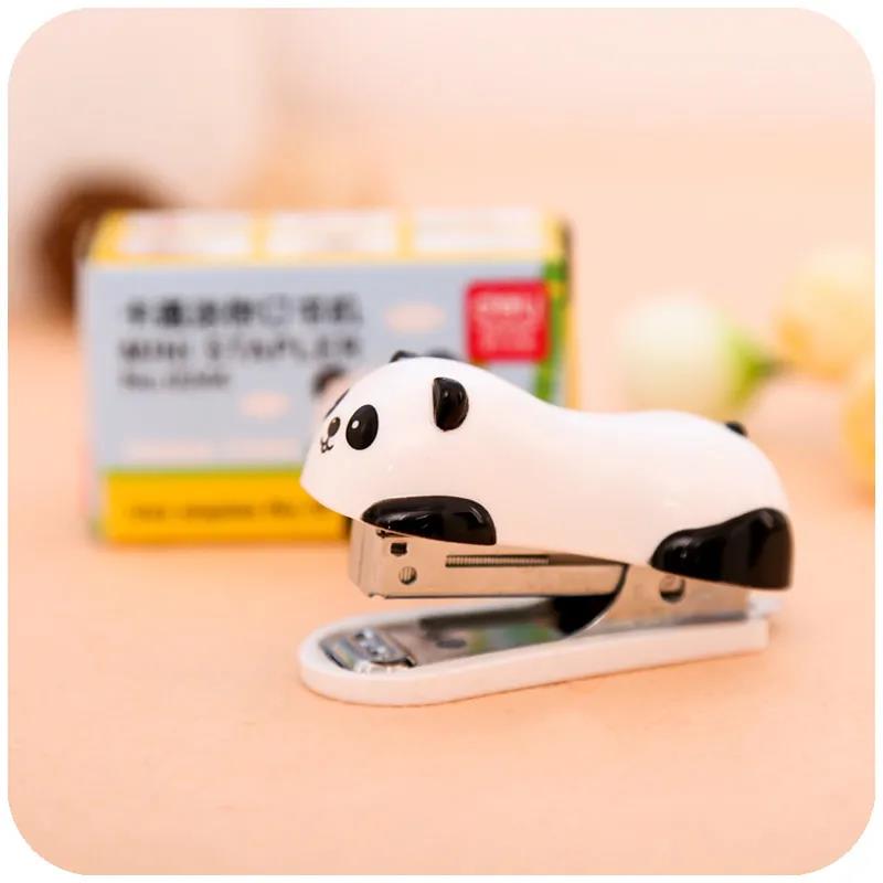 Student Stationery No. 10 Stapler Mini Cartoon Panda Stapler