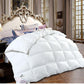 High-grade White Goose Down Duvets Quilt Thickening Winter Comforters Cotton Cover King Queen Twin Size