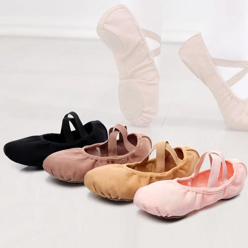 Women's Soft-soled Exercise and Dance Shoes Children's Ballet Shoes Body Yoga Cat Claw Shoes