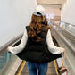 Autumn and Winter Women's Waistcoat Korean Plus Size Down Cotton Jacket Solid Color Cute Warm Top