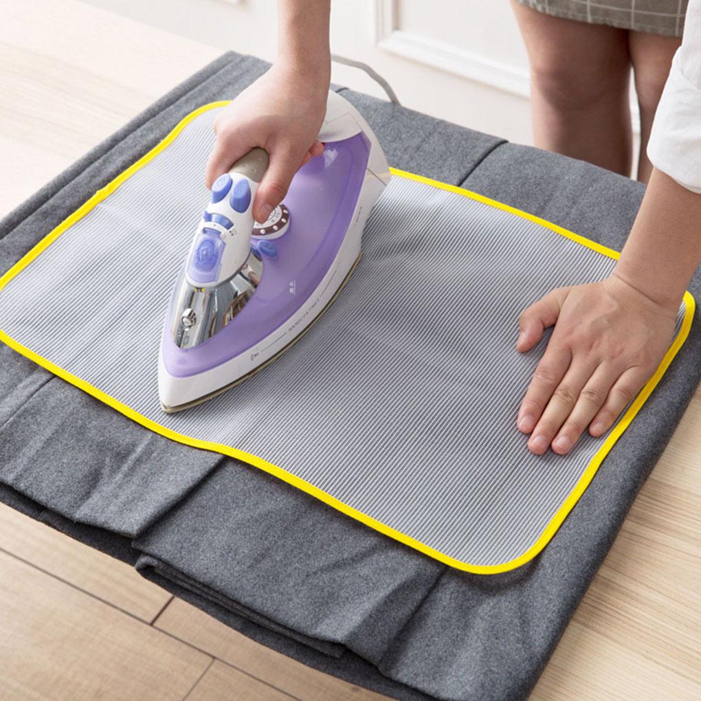 Protective Insulation Ironing Board Cover Heat Resistant Insulation Pad Anti-scalding Mesh Net Cloth Mat High Temperature Resistance Home Household