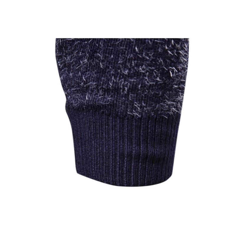 Slim Winter Christmas MensFashion Sweater Christmas Tree Deer Print Sweaters Casual O-neck Male Pullovers Sweaters Pull