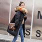 Women's Padded Jacket Mid-length Large Fur Collar Down Padded Coat Large Size Student Loose Padded Coat Women