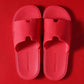 Couple Slippers  Mute Soft Bottom Wear Non-slip Indoor Men's and Women's Summer Simple Slippers