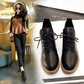 Pair of Women Shoes Lace Martin Boots Women's Boots 2019 Autumn Shoes Ladies Single Shoes Sneakers