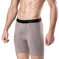 Fashion 4pcs Men's Long Underwear Boxer Body Sculpting Anti-Wear Sport Short Pants Underpants