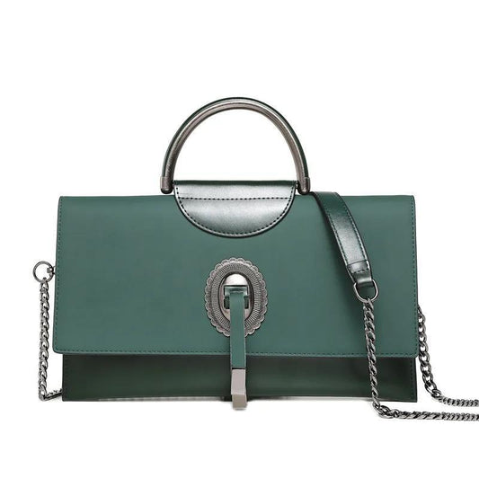 Cowhide Women Shoulder Messenger Bags Casual Female Crossbody Bags Portable  Multi-Layer Large Capacity Handbag