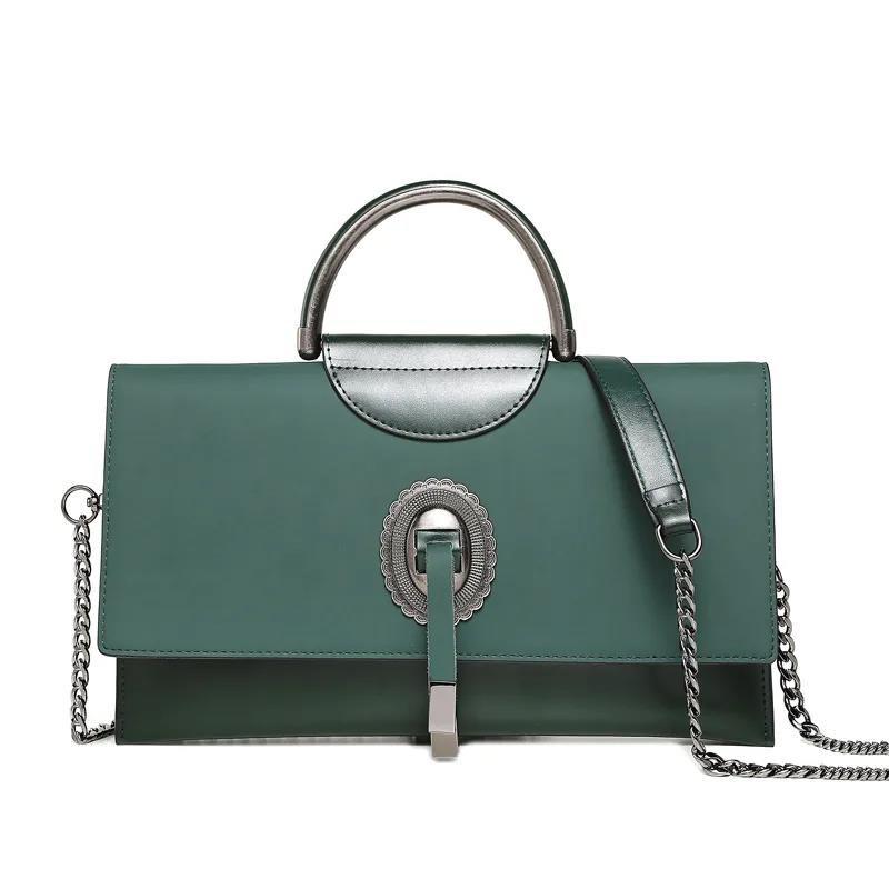 Cowhide Women Shoulder Messenger Bags Casual Female Crossbody Bags Portable  Multi-Layer Large Capacity Handbag